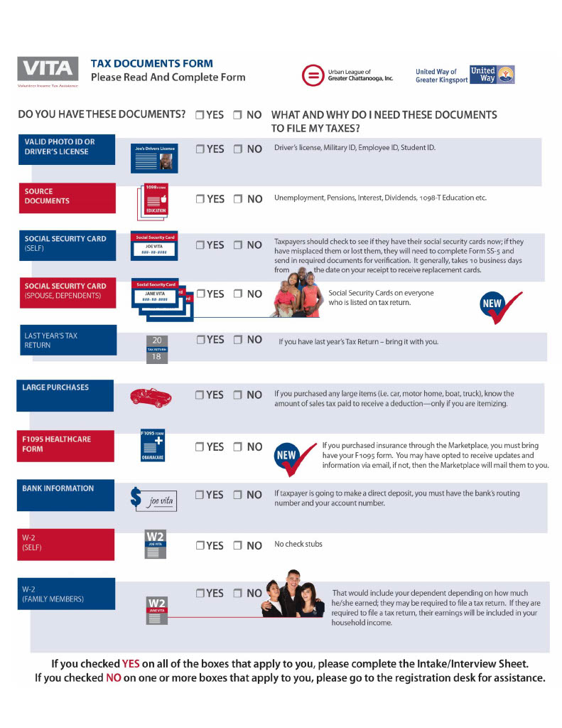 Tax Doc Checklist